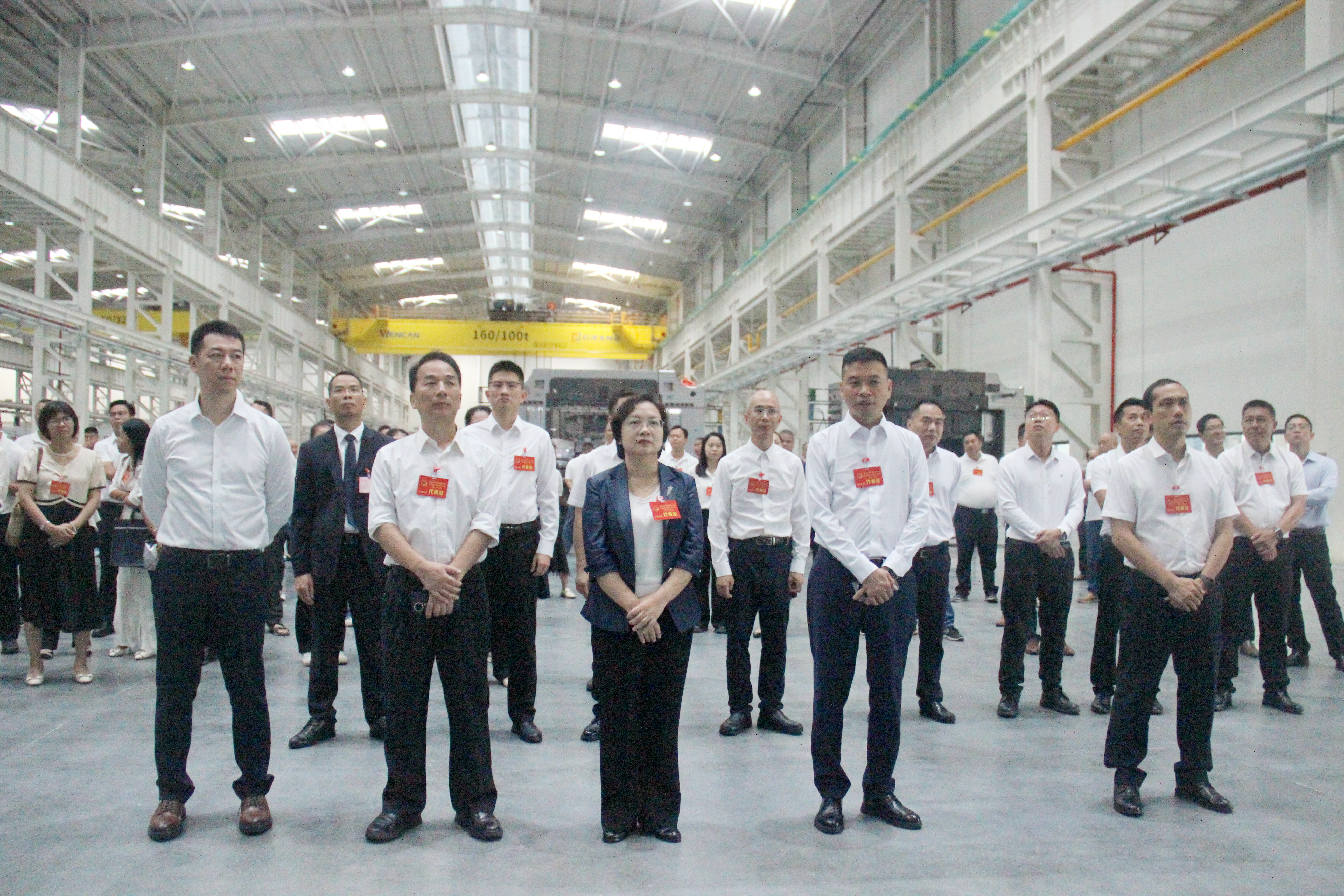 里水镇人大代表一行莅临1WIN集团开展视察调研活动